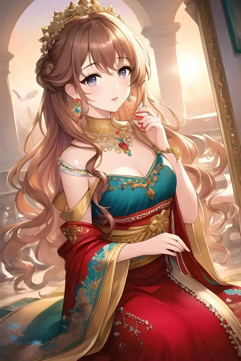 许愿池的希腊少女.#二次元少女 #动漫老婆 #二次元壁纸 # - 抖音