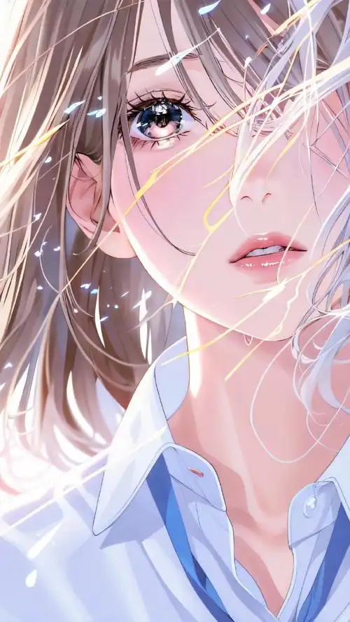 无水印动漫壁纸#简约干净动漫人物壁纸