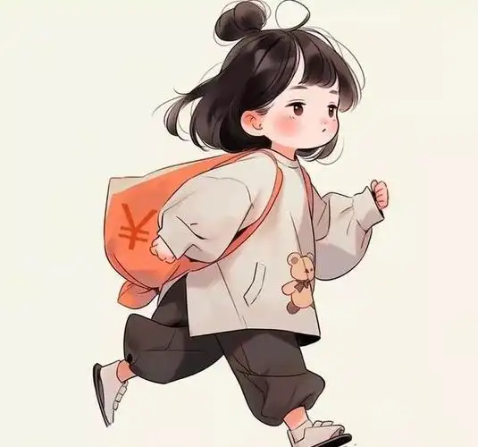 头像分享,努力赚钱,越来越有钱