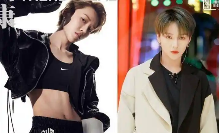 傅菁的腹肌,许佳琪的腹肌,lisa腹肌,看到刘雨昕的:抵挡不住_身材_孔