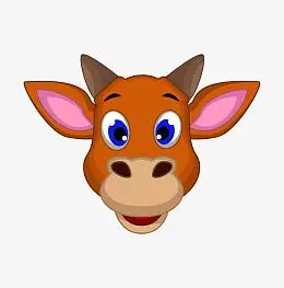 可爱牛头素材_可爱牛头png图片下载_觅元素
