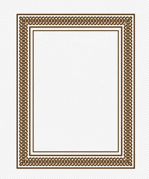矢量中式线条相框边框元素素材png格式_设计素材免费下载_vrf高清图片