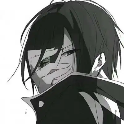 邪魅二次元男生头像二次元黑暗冷血风格男生头像