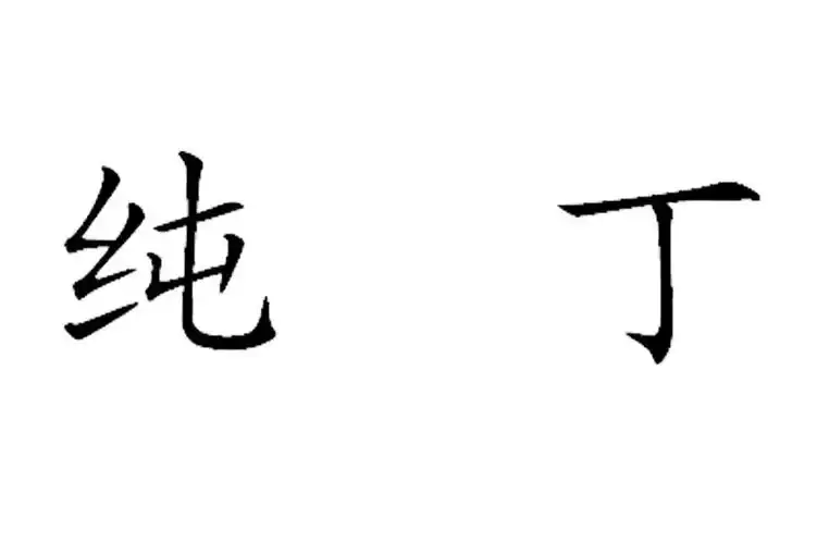 商标文字纯丁商标注册号 48488868,商标申请人东莞润吉实业发展有限