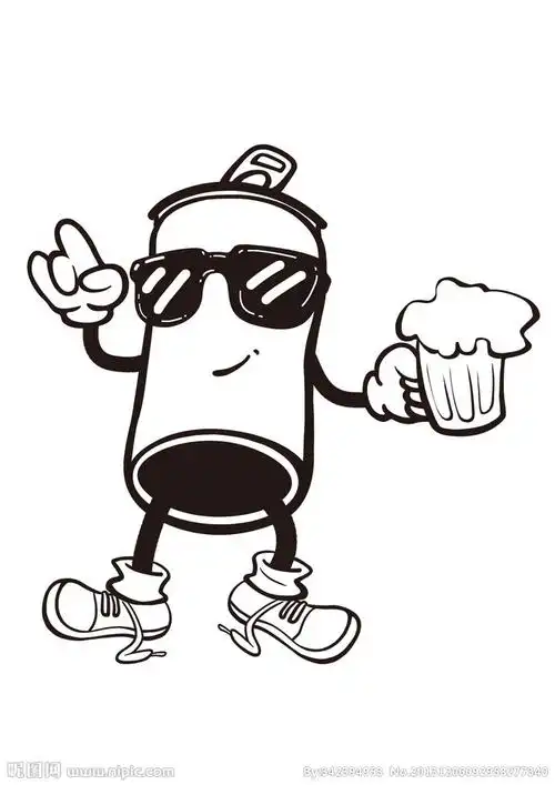 易拉罐涂鸦图片