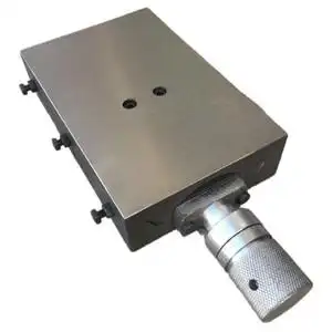 一字十字滑台燕尾槽有杆丝杆小型拖板铜母车床导轨凌志钻铣机床件