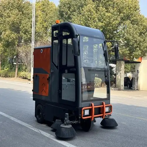 电动扫地车清扫车工厂驾驶式扫地车室外工业自动扫地机工厂车间用