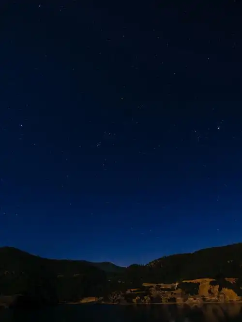 星空 br /> 可惜看不见银河