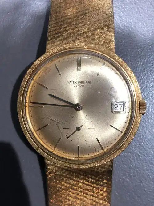 中古百达翡丽手表细节图