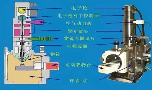 扫描电子显微镜的仪器组成