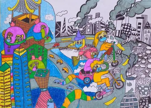 第四届"松下环境杯"顺德区中小学生环保绘画·手工大赛作品展