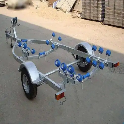 防汛救生船移动拖船架橡皮艇冲锋舟移动拖船架多规格拖船移动工具