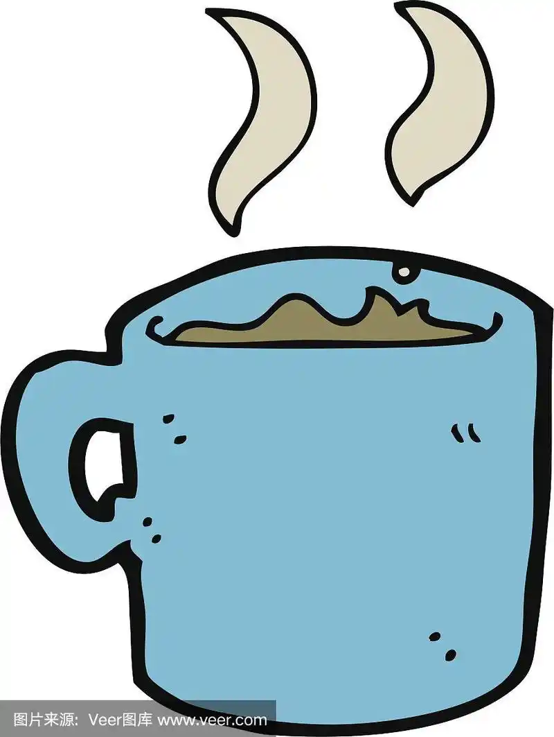 卡通咖啡杯