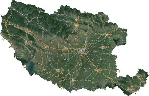 河南省南阳市谷歌高清卫星地图下载