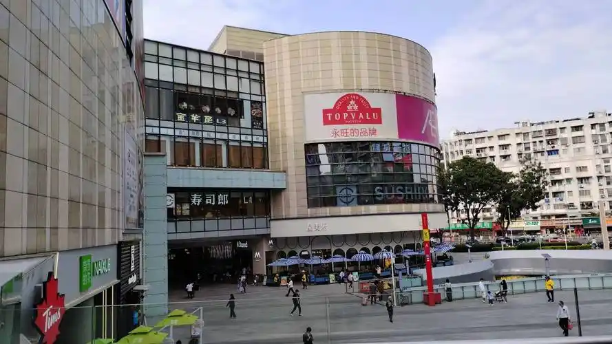 实探广州凯德乐峰广场b2层商业客流聚集区永旺美食区吸客力max