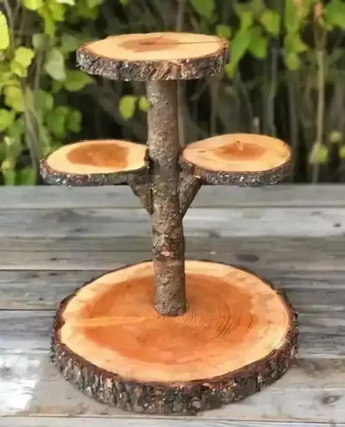 45款创意木头作品,真是天然美,看完想去外面捡树枝和木头!收藏