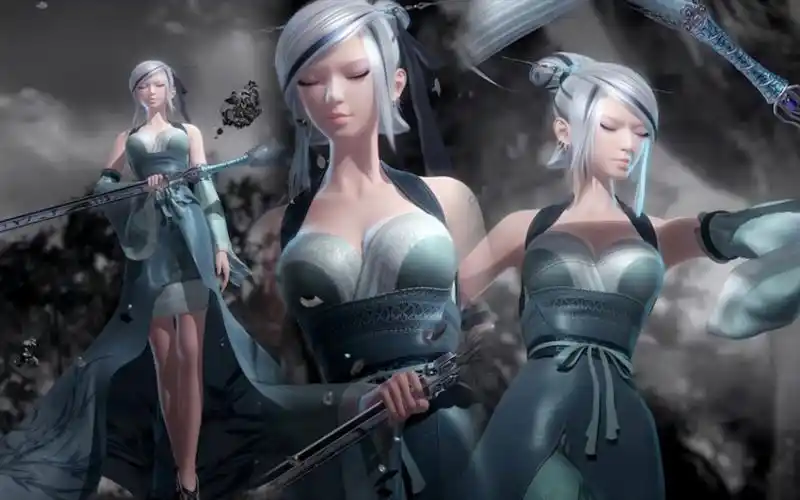 《秦时明月》怀旧/4k极致/人美实力强高冷女神/晓梦/超清手机电脑壁纸