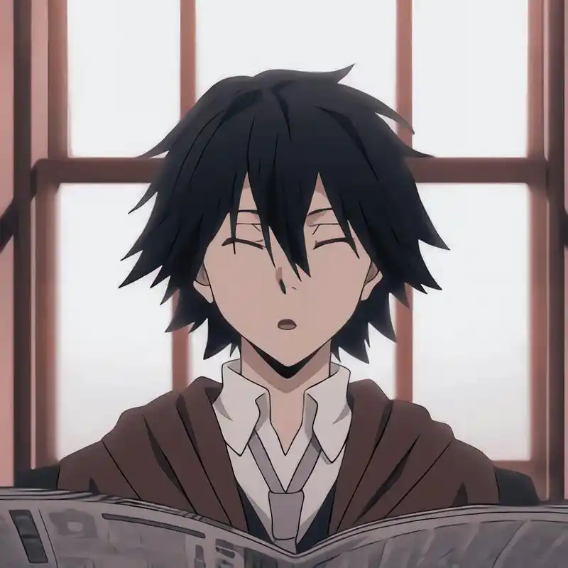 「第131期」动漫男头:文豪野犬 江户川乱步无水印男生头像