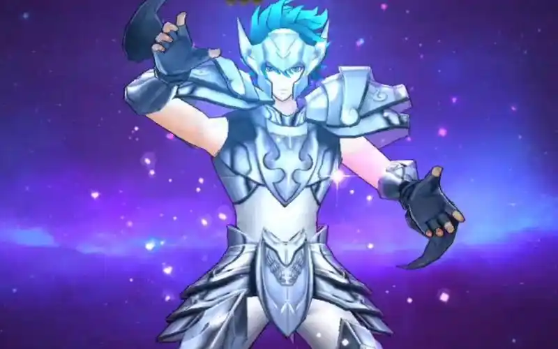 【圣斗士星矢】巨爵座·水镜登临体验服!多段超强念力爆发!