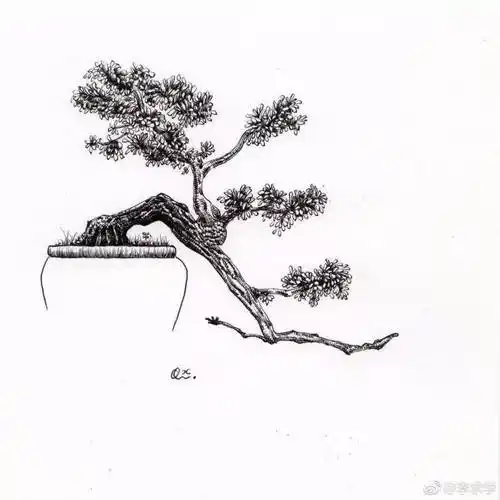 极简钢笔画合集,都这么简单了不信你学不会