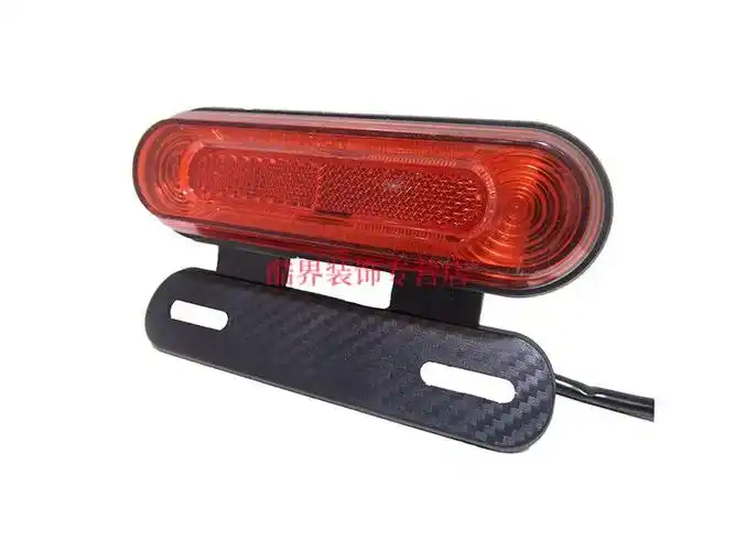 适用于2022新 款雅迪爱玛小鸟国标48v电动车后尾灯日台铃电动车后 铃