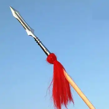 白蜡杆红缨枪霸王枪武术枪赵子龙长枪不锈钢红樱枪头长矛太极大枪- 总
