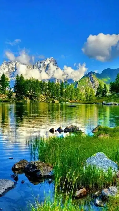 美丽山水图片超清,高清山水画图片大全