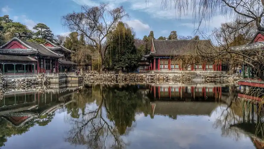 雪后走进颐和园谐趣园