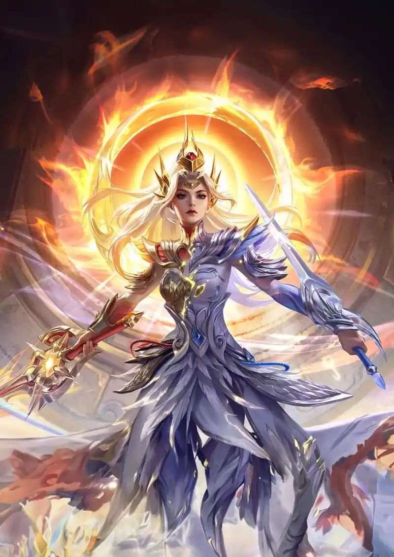 王者荣耀海报 - ps beta智能填充|||这次选了大乔白鹤梁神女,诸葛亮