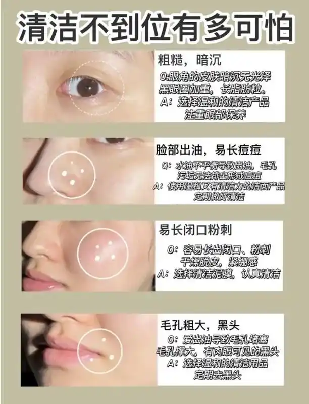 皮肤清洁不到位对皮肤伤害有多大? - 抖音