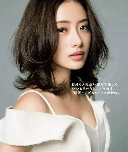 女神石原里美的发型