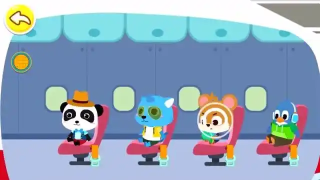 《宝宝巴士》飞机起飞时的注意事项