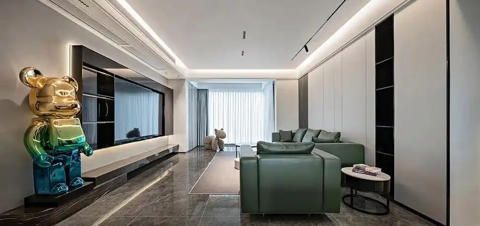 萧山家居网-165m05现代简约,悬浮吊顶,全屋定制,不一样的高级感!
