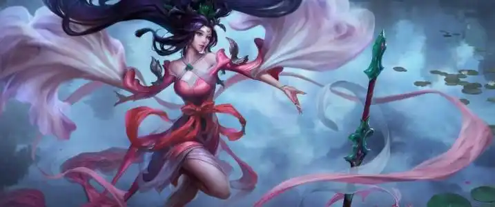 英雄联盟lol玉剑传说风仙子3440x1440游戏壁纸
