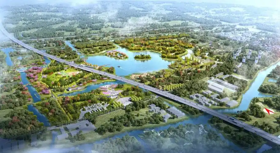 7座环上公园年底建成效果图先睹为快