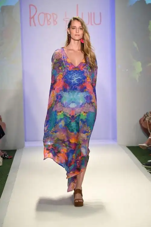 robb & lulu 2017春夏pineappleas & palms系列泳装发布秀