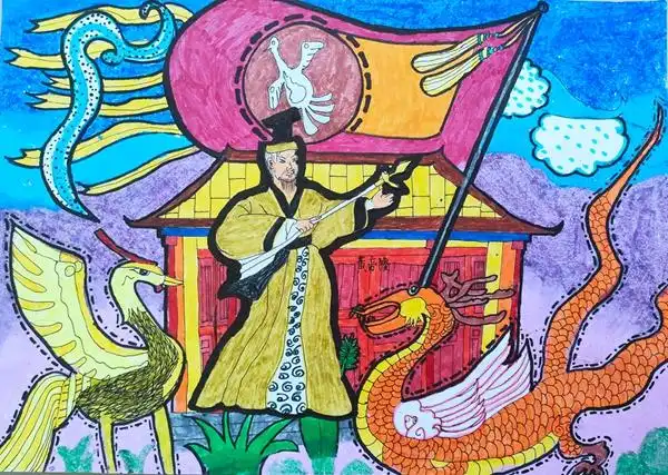 龙舞轩辕 高凡雅 二年级 我是中华民族炎黄子孙,我们都是龙的传人