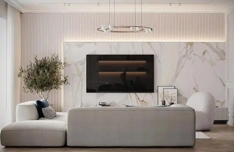 隔断式电视背景墙该如何设计