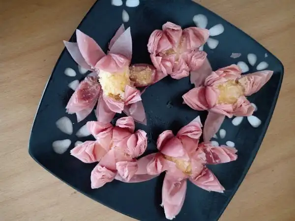 常州忆江南做的【荷花酥】没有烤箱,也能做出以假乱真的点心!