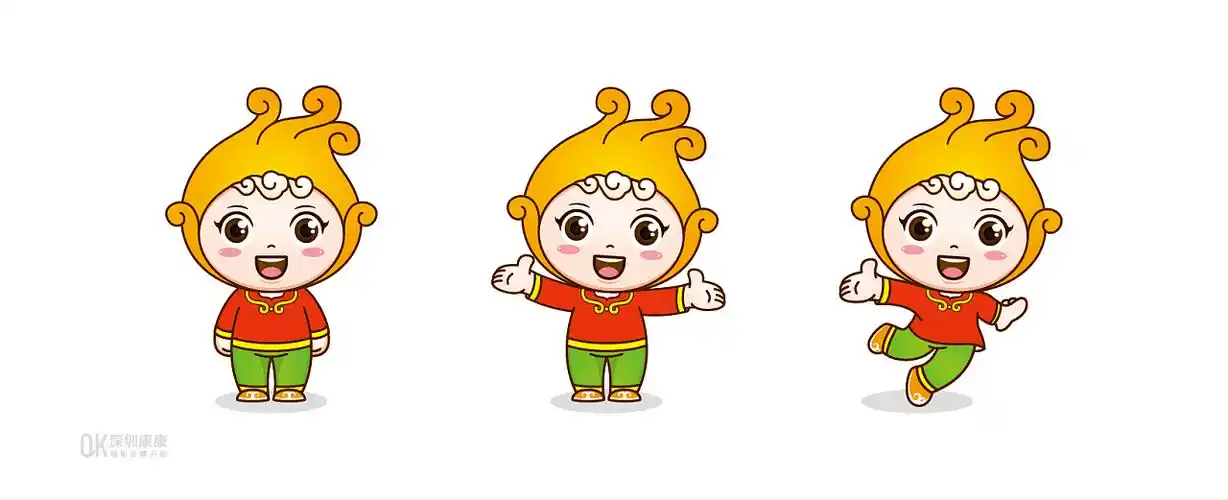 深圳康康品牌吉祥物-中国第11届民族运动会吉祥物设计:黄河娃