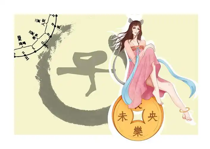 十二生肖拟人插画