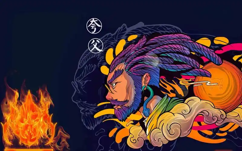 air系列那位大仙有小新air14夸父逐日的桌面背景