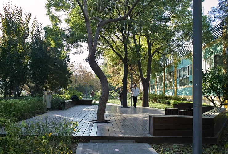 祁家豁子街头绿地景观设计_北林地景