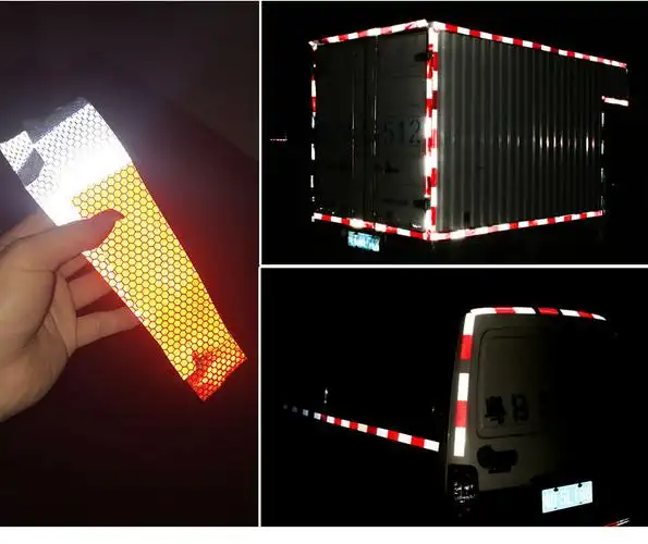 摩托车反光条_汽车反光贴交通车辆贴纸夜光警示标识电动摩托车反光条