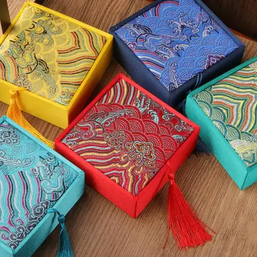 端午香包香囊荷包包装礼盒收纳盒包装盒送礼中国风古风首饰盒锦盒