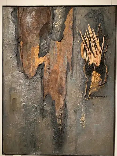 第十三届全国美展综合材料绘画4