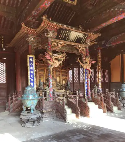 沈阳故宫之皇太极的金銮殿