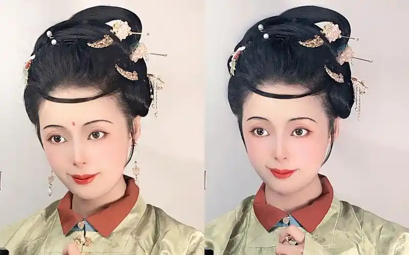 汉服发型教程|简单温柔可搭明制