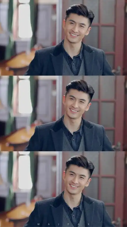 张云龙笑起来简直太好看了