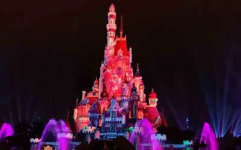 香港迪士尼 烟火秀